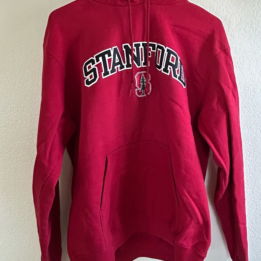 Champion Red Stanford Hoodie